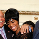 Berry Gordy, Valisia LeKae and Brandon Victor Dixon (Getty Images)